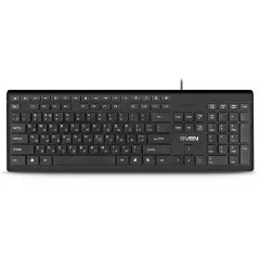 Клавиатура SVEN KB-S307M, Проводное, Чёрный