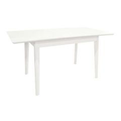 Masa MG-A05~White mat glass+White leg