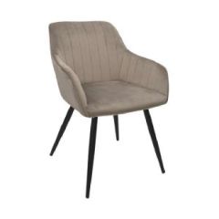 Scaun Iris~Beige+Black legs