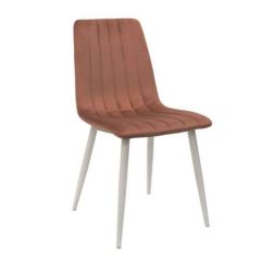 Scaun DC-90P~N44 Catifea Rusty+White legs