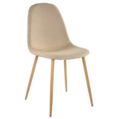 Scaun C-710~Denim Beige+Transprint Legs