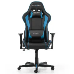 Scaun Gaming DXRacer Formula, PU Piele, Negru/Albastru