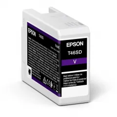 Картридж чернильный Epson T46S UltraChrome Pro 10, 25мл, Фиолетовый