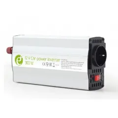 Invertor Auto Energenie EG-PWC-042, 300W, Alb