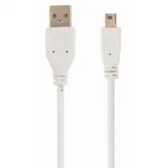 Cablu incarcare si sincronizare Cablexpert CC-USB2-AM5P-3, USB Type-A/USB Type-B, 0,9m, Alb