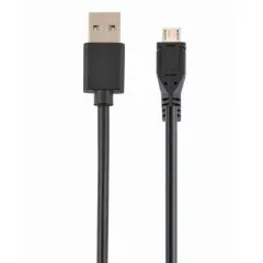 Cablu incarcare si sincronizare Cablexpert CC-mUSB2D-1M, USB Type-A/micro-USB, 1m, Negru