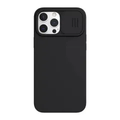 Чехол Nillkin iPhone 13 Pro Max CamShield Silky MagneticSilicone, Elegant Black