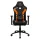 SCAUN GAMING THUNDERX3 TC3, PU PIELE, NEGRU/PORTOCALIU