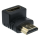 ADAPTER HDMI M TO HDMI90° F  V1.4  SAVIO CL-112