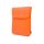LACIE COAT 3.5" ORANGE, NOTEBOOK OR TABLET 7"-13.3", DESIGN BY SAM HECHT, BUBBLE PROTECTION, 130893