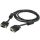 GEMBIRD CC-PPVGA-10B PREMIUM VGA HD15M/HD15M 3M DUAL-SHIELDED W/2*FERRITE CORE 3M CABLE, BLACK
