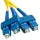 FIBER OPTIC PATCH CORDS, SINGLEMODE DUPLEX CORE SC-SC  3M, APC ELECTRONIC
