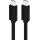 PLATINET TYPE-C TO TYPE-C CABLE BLACK