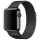 STRAP FOR APPLE WATCH BAND 42-44 MM METAL BLACK 135-255 MM