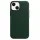 LEATHER CASE MAGSAFE DARK GREEN FOR IPHONE 13 SERIES