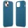 SILICON CASE PREMIUM BLUE FOR IPHONE 13 SERIES