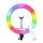 КОЛЬЦО ДЛЯ СЕЛФИ RGB LIGHT 22" MJ56 СО ШТАТИВОМ 2,1 М, СУМКОЙ И ПУЛЬТОМ ДИСТАНЦИОННОГО УПРАВЛЕНИЯ