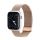DUX DUCIS MILANESE РЕМЕШОК МИЛАНСКАЯ ВЕРСИЯ APPLE WATCH 38MM/40MM/41MM, ЗОЛОТО