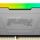8GB DDR4-3200  KINGSTON FURY(R) RENEGADE DDR4 RGB, PC25600, CL16, 1.35V, 1RX8, SYMMETRIC BLACK/SILVER LARGE HEAT SPREADER, DYNAMIC RGB EFFECTS FEATURING KINGSTON FURY INFRARED SYNC TECHNOLOGY, INTEL XMP 2.0 (EXTREME MEMORY PROFILES)