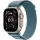 APPLE WATCH ULTRA 3 GPS + CELLULAR, 49MM NATURAL TITANIUM CASE WITH LIGHT BLUE ALPINE LOOP - SMALL,