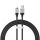BASEUS CABLE COOLPLAY SERIES USB-A TO TYPE-C 5A 100W 2M, BLACK