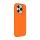 ЧЕХОЛ-ШЛЕМ LIQUID SILICONE ДЛЯ IPHONE 14 PRO, ОРАНЖЕВЫЙ