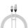 BASEUS CABLE COOLPLAY SERIES USB-A TO LIGHTNING 2.4A 12W 1M, WHITE