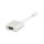 LMP MINI-DISPLAYPORT TO VGA ADAPTER, MINI-DP TO VGA MONITOR, WHITE
