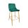 SCAUN DE BAR CLASIC GREEN HLR 56+GOLD LEGS