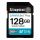 КАРТА ПАМЯТИ SD 128GB KINGSTON CANVAS GO! PLUS G4, 200/160MB/S