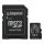 КАРТА ПАМЯТИ MICROSD  512GB KINGSTON CANVAS SELECT PLUS, 150MB/S + SD ADAPTER