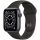 APPLE WATCH SERIES 6 40MM M06P3 GPS + LTE SPACE GRAY ALUMINUM CASE WITH BLACK SPORT BAND