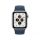APPLE WATCH SE 44MM ALUMINUM CASE WITH ABYSS BLUE SPORT BAND, MKQ43 GPS