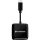 КАРДРИДЕР TRANSCEND TS-RDC3, USB TYPE-C, ЧЁРНЫЙ