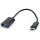 ADAPTOR CABLEXPERT A-OTG-CMAF2-01, USB TYPE-A (F)/USB TYPE-C, 0,2M, NEGRU