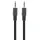 CABLU AUDIO CABLEXPERT CCA-404, 3.5MM 3-PIN (M) - 3.5MM 3-PIN (M), 1,2M, NEGRU