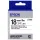 CARTUS DE BANDA EPSON LK-5WBN, 18 MM X 9 M