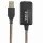 УДЛИНИТЕЛЬ CABLEXPERT UAE-01-10M, USB TYPE-A (F)/USB TYPE-A (F), 10М, ЧЁРНЫЙ