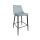 SCAUN DE BAR CLASIC~LIGHT BLUE HLR-61+BLACK LEGS