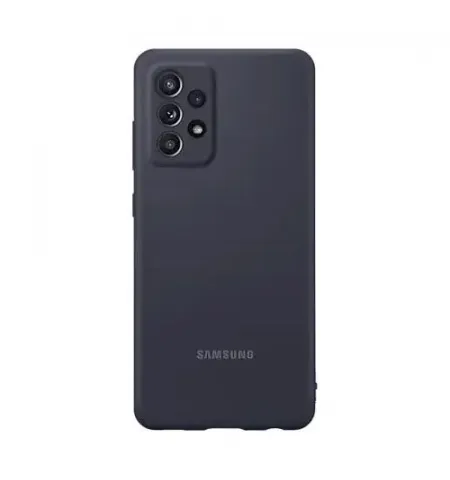 Husa Samsung Silicone Cover Galaxy A52, Negru