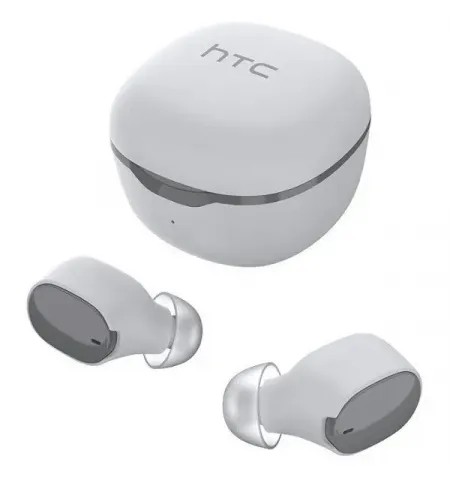 Casti HTC True Wireless Earbuds, Alb