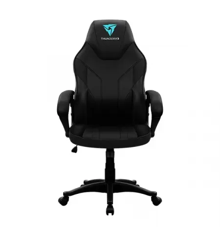 Игровое кресло ThunderX3 EC1, Искусственная кожа, Чёрный