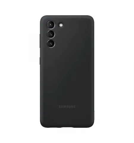 Husa Samsung Silicone Cover for Galaxy S21, Negru