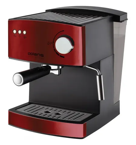 Кофеварка Эспрессо Polaris PCM1528AE, 850Вт, Красный