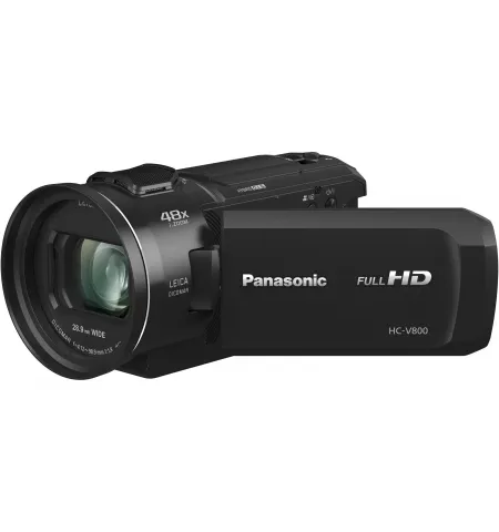 Camera video portabila Panasonic HC-V800EE-K, Negru