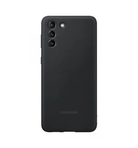 Чехол Samsung Silicone Cover for Galaxy S21+, Чёрный