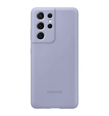 Husa Samsung Silicone Cover for Galaxy S21 Ultra, Violet