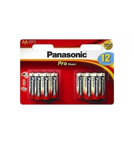 Батарейки Panasonic LR6XEG, AA, 12шт.