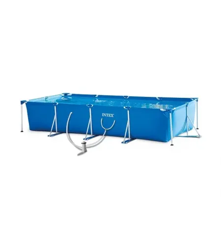 Piscina cu cadru metalic Intex, 7127L, Albastru, 28274