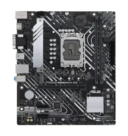 Материнская плата ASUS PRIME B660M-K D4, LGA1700, Intel B660, Micro-ATX